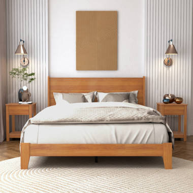 Union Rustic Lexy Platform Solid Wood 2 PieceBedroom Set Reviews Wayfair